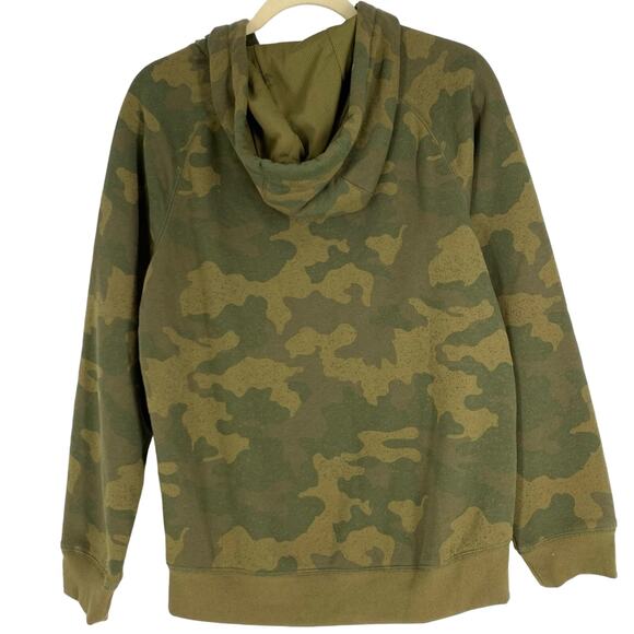 All in Motion Men's Cotton Fleece Pullover Hoodie Kangaroo Pocket Size Small - Picture 2 of 5